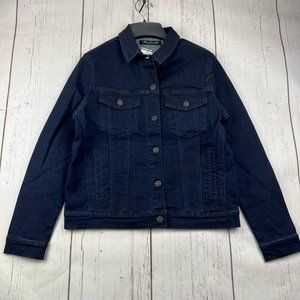 Mavi‎ Small Cropped Fit Mid Stretchable Denim Jeans Jacket Blue Women New